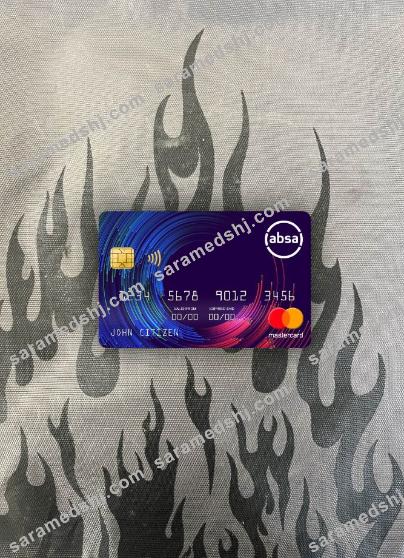 South Africa ABSA bank mastercard photolook front